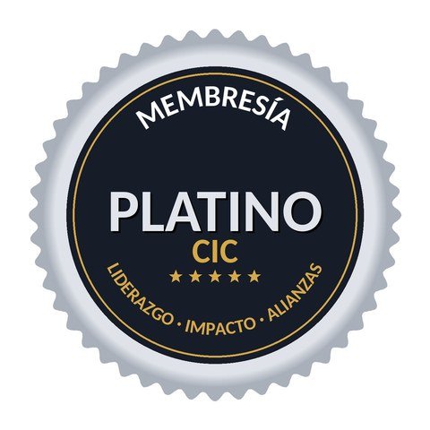 Escarapela Membresía Platino CIC